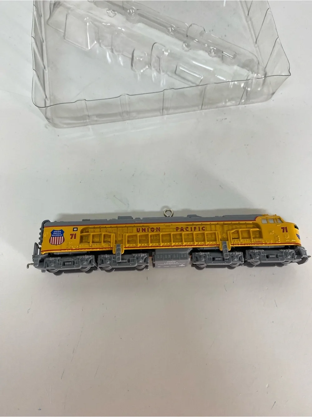 Hallmark Keepsake Lionel Train Union Pacific Veranda Turbine Locomotive Ornament